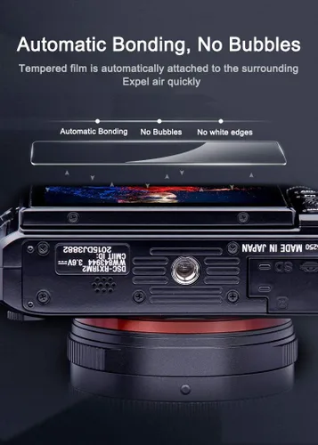 Vista 8 de Protector de pantalla ZF antiarañazos, antiburbujas, vidrio templado ultra transparente 9H, paquete de 3, compatible con cámara Nikon Z f/Z 50ii Z5