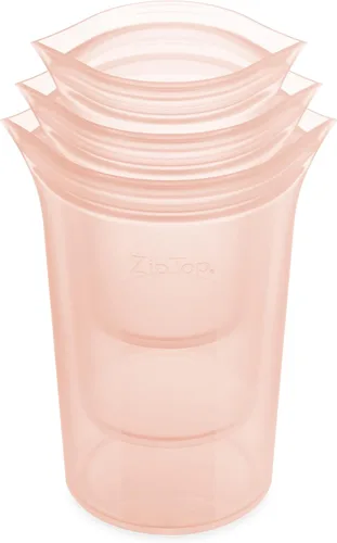 Vista 35 de Zip Top - Contenedores reutilizables de silicón 100 % platino