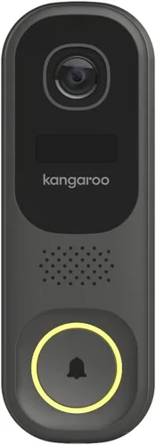 Vista 7 de KANGAROO Timbre de video + timbre Cámara de seguridad WiFi al aire libre Cámara exterior resistente a la intemperie Timbre de video
