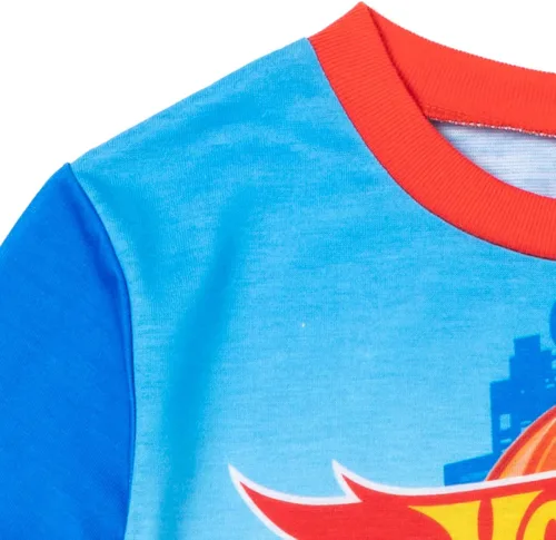 Vista 6 de Hot Wheels Camisa y pantalones de pijama