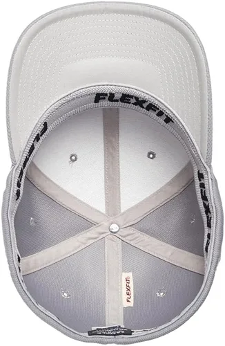 Vista 3 de THP Premium Flexfit - Gorro de sarga de algodón, plateado