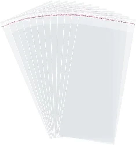 Vista 8 de Bolsas de celofán autosellantes autoadhesivas, bolsas de celofán resellables transparentes de 2 x 3 pulgadas, 200 unidades (tamaño mini)