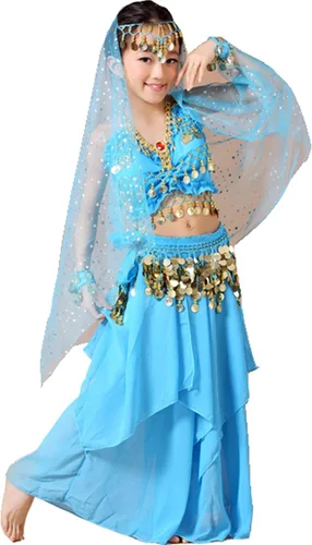 Vista 56 de Astage Disfraz de princesa para niñas, ropa de Halloween, vestido de carnaval, danza, todos los conjuntos