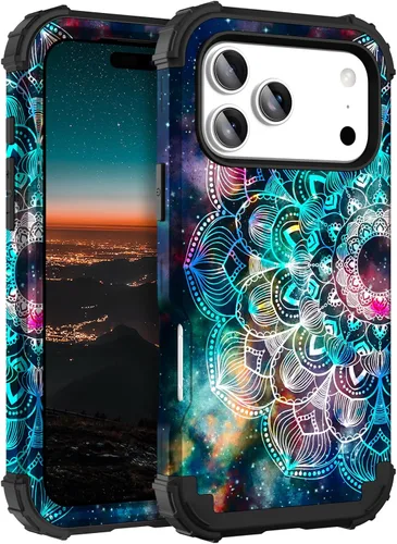 Vista 93 de Hocase Funda para iPhone SE 2022/2020, resistente a prueba de golpes, de plástico duro+goma de silicona, funda protectora híbrida para iPhone SE