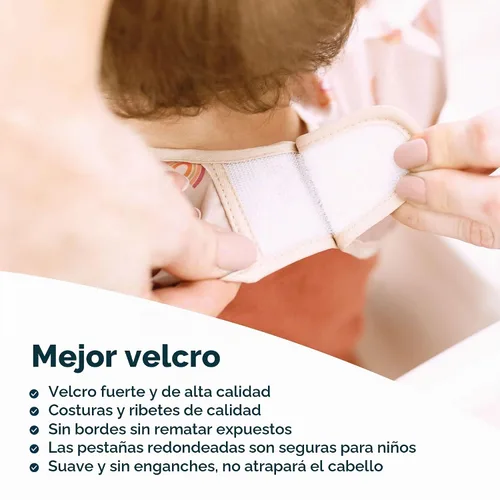 Vista 4 de Tiny Twinkle - Babero a prueba de suciedad para bebés y niños pequeños, bonito, de manga larga, impermeable, lavable a máquina, cierre a prueba
