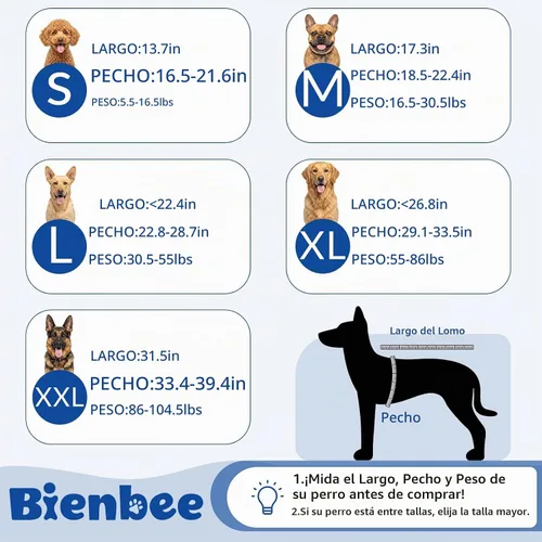 Vista 6 de Bienbee Albornoz para perro, súper absorbente para perros pequeños a Negro