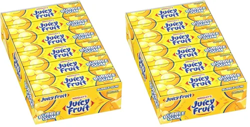 Vista 7 de Juicy Fruit Gum Goma de mascar original de burbujas, 5 unidades (paquete de 18)