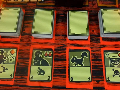 Vista 6 de Juego de cartas de inscryption con 255 cartas laminadas Totalmente elegible para juego de 2 jugadores