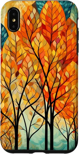 Vista 13 de Fall Theme & Autumn Leaves & Colorful Trees, Fall Colors Case for iPhone 16