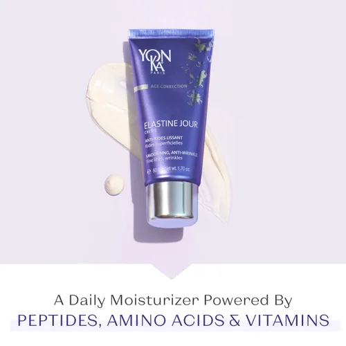 Vista 8 de Yon-Ka Elastine Jour & Nuit - Juego de crema antiarrugas para día y noche, hidratante facial antienvejecimiento, suaviza las líneas finas