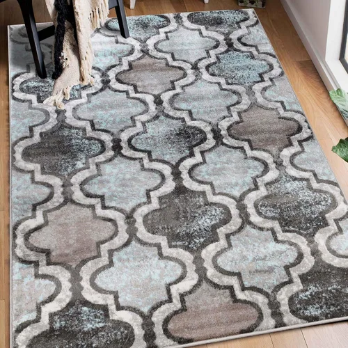 Vista 7 de BLUENILEMILLS BNM - Alfombra de pasillo para interiores con respaldo de yute, perfecta para cocina, dormitorio, madera dura, sala de estar Beige