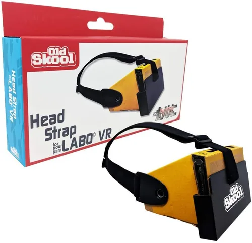 Vista 2 de Old Skool VR Head Strap Kit Compatible with Nintendo Labo VR