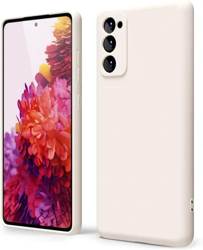 Vista 197 de oakxco Funda para teléfono Samsung Galaxy S8 de silicona líquida, delgada y fina de gel de goma suave TPU cubierta protectora simple llana