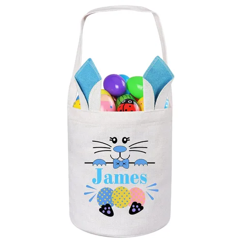 Vista 33 de Jocidea - Cesta de Pascua personalizada, cestas de Pascua personalizadas, regalos de Pascua personalizados, cesta de Pascua para niños y niños
