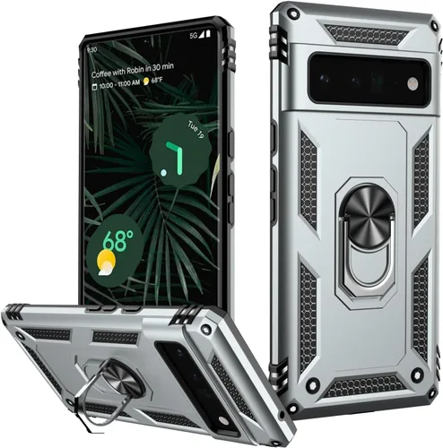 Vista 55 de LUMARKE para Google Pixel 3A XL - Funda con protector de pantalla, funda protectora grado militar probada contra caídas de 16 pies con soporte