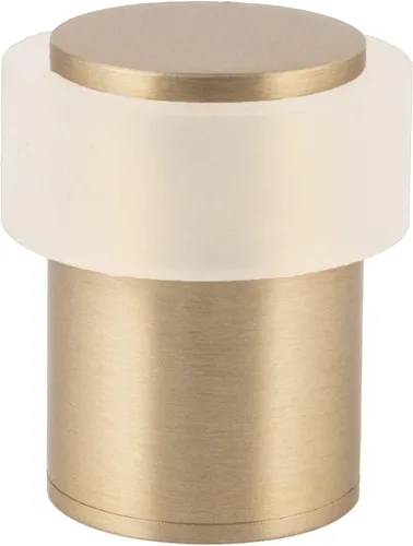 Vista 12 de Tope de puerta Amortiguador de silicona Hecho de latón Base roscada Incluye tornillo + tapón de sujeción Hardware EVI