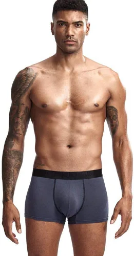 Vista 6 de JOCKMAIL Hombres Ropa interior Boxer Shorts Modal Hombres Ropa interior Cuidado de la Salud Trunks Boxer Escritos