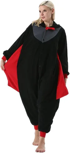 Vista 3 de SAMGU Adult Onesie Animal Halloween Cosplay Costume One Piece Pajamas for Women and Men