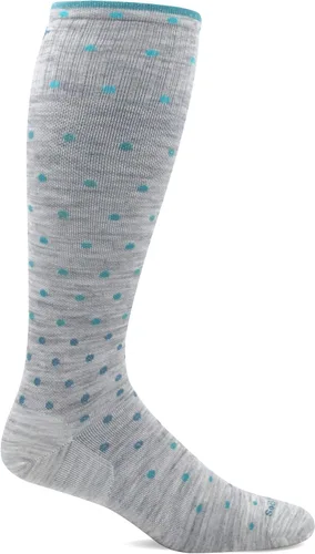 Vista 6 de Calcetines para mujer de compresión graduada On the Spot, de Sockwell Negro-Sólido