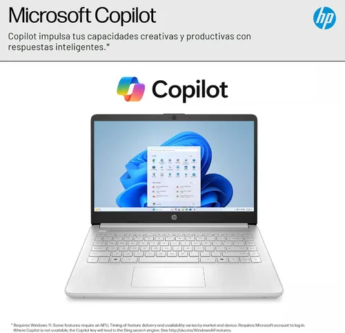 Vista 5 de HP Ultrabook 14 Laptop Computer para negocios y estudio en el hogar 2025, MS Office de por vida + Windows 11 Pro, CPU Intel Quad-Core, 8 GB RAM