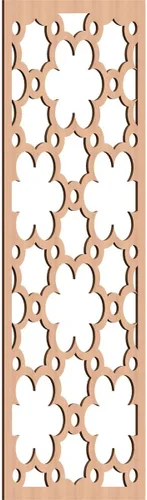 Vista 28 de 9 3/8"W x 24 3/8"H x 1/4"T Southgate Decorativos Paneles De Pared De Madera Calado, Abedul