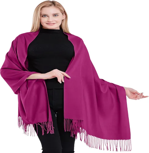 Vista 11 de CJ Apparel 100% Cashmere Shawls Shawl Scarf Wrap Stole Scarves Wraps Stoles Azul bebé