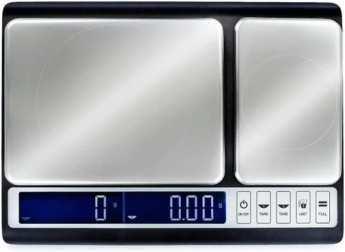 Vista 8 de Smart Weigh, balanza culinaria para cocina, 10 kg x 0.01 g, digital, con plataformas dobles para hornear, cocinar, alimentos e ingredientes