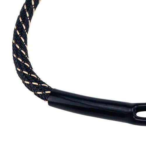 Vista 5 de 2 unids 12 pulgadas RCA Splitter 1 hembra a 2 macho Nylon trenzado Y Cable RCA Y Splitter Audio Video Adaptador Cable