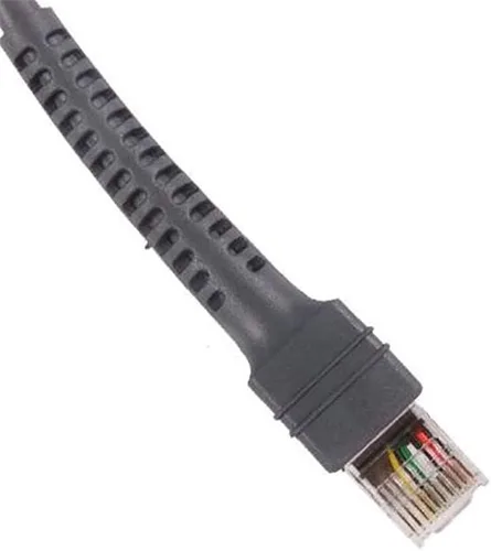 Vista 6 de PARTSHE Paquete de 2 cables USB LS2208 para Motorola Symbol LS2208AP LS1203 LS4208 LS4278, cable USB en espiral de 9 pies tipo A a RJ48