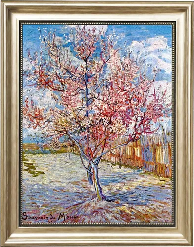 Vista 9 de ELITEAART- La noche estrellada por Vincent Van Gogh, pintura al óleo, reproducción de pintura al óleo, impresión en lienzo giclée, tamaño marcado