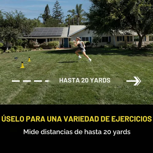 Vista 4 de SKLZ - Puertas de velocidad para deportes y entrenamiento de velocidad atlético, color amarillo