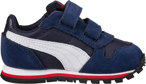 Vista 4 de Puma Tenis unisex ST Runner con velcro para niños Negro (black/Dark Shadow)