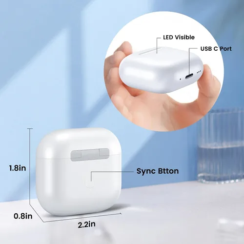 Vista 2 de Funda de carga inalámbrica de repuesto para AirPods 4