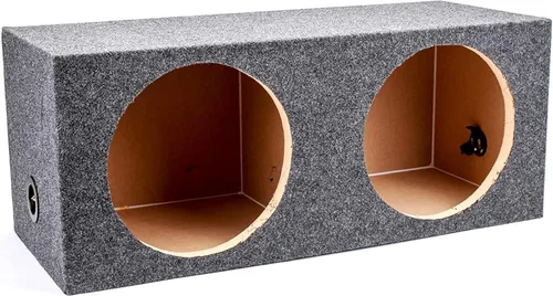 Vista 9 de QPower HD212VL - Caja de subwoofer doble ventilada de 12 pulgadas