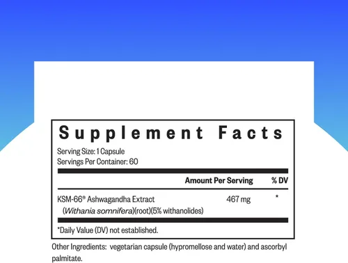 Vista 2 de Seeking Health Ashwagandha - Suplemento de apoyo suprarrenal con potente fórmula de adaptógeno - Apoya la salud inmunológica y la concentración