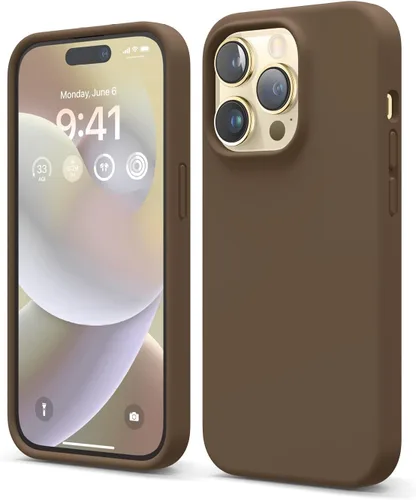 Vista 30 de elago Compatible con Funda para iPhone 14 Pro, Funda de Silicona Líquida, Cubierta Protectora de Cuerpo Completo, A Prueba de Golpes, Funda Delgada