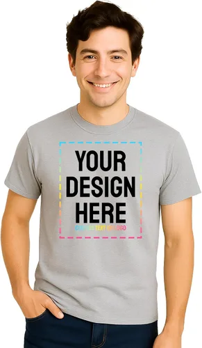 Vista 24 de Camisetas Gildan personalizadas - Camisetas personalizadas con texto, imagen o logotipo Diseña tu propia camisa para hombres y mujeres Merch on