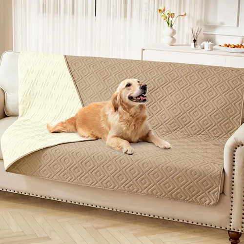 Vista 95 de hyha Manta impermeable para perros, funda suave para cama de perro, mantas para mascotas, funda impermeable para sofá y sillón para perros lavable