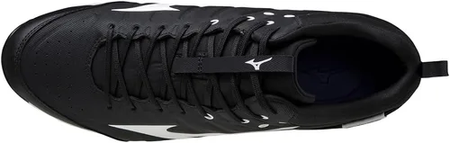 Vista 4 de Mizuno Tenis de béisbol de 9 pike Ambition 2 Mid para hombre