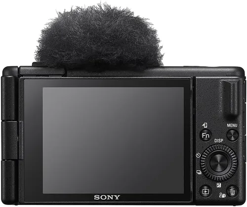 Vista 4 de Sony ZV-1 II Cámara de Vlog para Creadores de Contenido y Vloggers - Negro