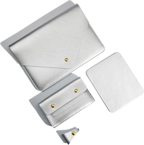 Vista 14 de Funda para portátil Benfan de 13 pulgadas, compatible con el nuevo MacBook Air 13 de 2024, nuevo MacBook Pro 13, Dell XPS 13 con bolsa pequeña