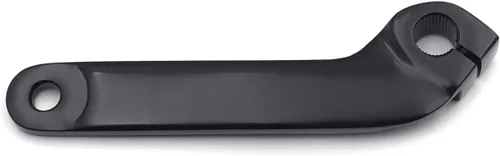 Vista 5 de Eje de palanca de cambios interior ajustable compatible con H-D 1982-2018 FLT/Road Glide FLTRX 2015-2020 en negro [P/N: MT268-018-BK]