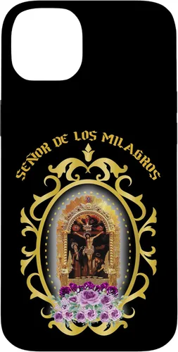 Vista 15 de El Señor de Los Milagros, Lima Peru, Cristo venerada en Perú - Carcasa para iPhone 17