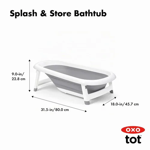 Vista 8 de OXO Tot Splash & Store Bañera