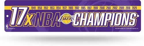 Vista 20 de Rico Industries NBA. Señal plástica para calle