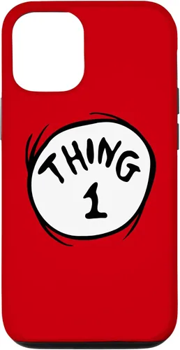 Vista 28 de Dr. Seuss Funda con emblema Thing 1 para iPhone 17