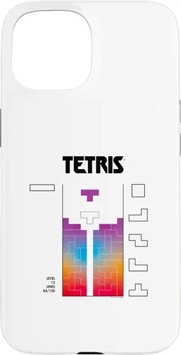 Vista 6 de Tetris Funda de arte de juego de color fundido para iPhone 17