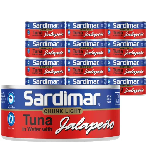 Vista 11 de Sardimar Atún Claro en Trozos (Jalapeño, Paquete de 6)