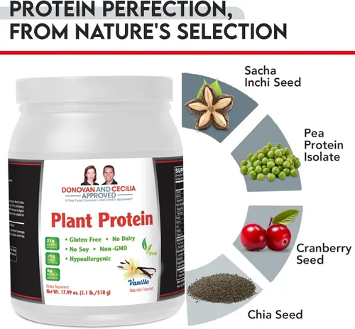 Vista 6 de Proteína vegetal vegana (vainilla), DCA Nutrition