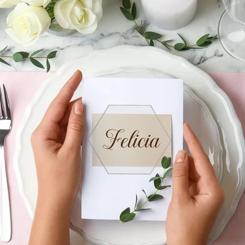 Vista 7 de Chunful - 120 tarjetas de acrílico transparente con nombre en blanco Tabla de asientos de número de mesa para banquete de boda, mesa de cena